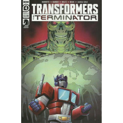 Transformers vs Terminator Mini Issue 4b Variant