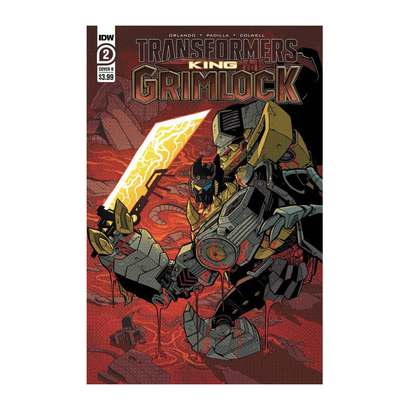 Transformers: King Grimlock  Issue 2b Variant