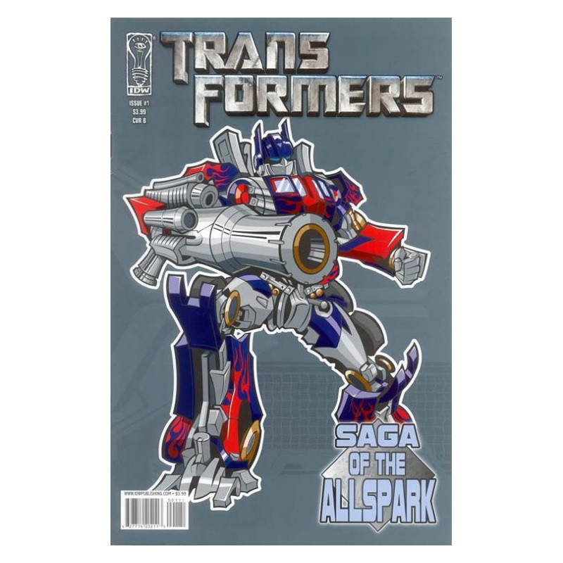 Transformers: Saga of the Allspark Issue 1b Variant