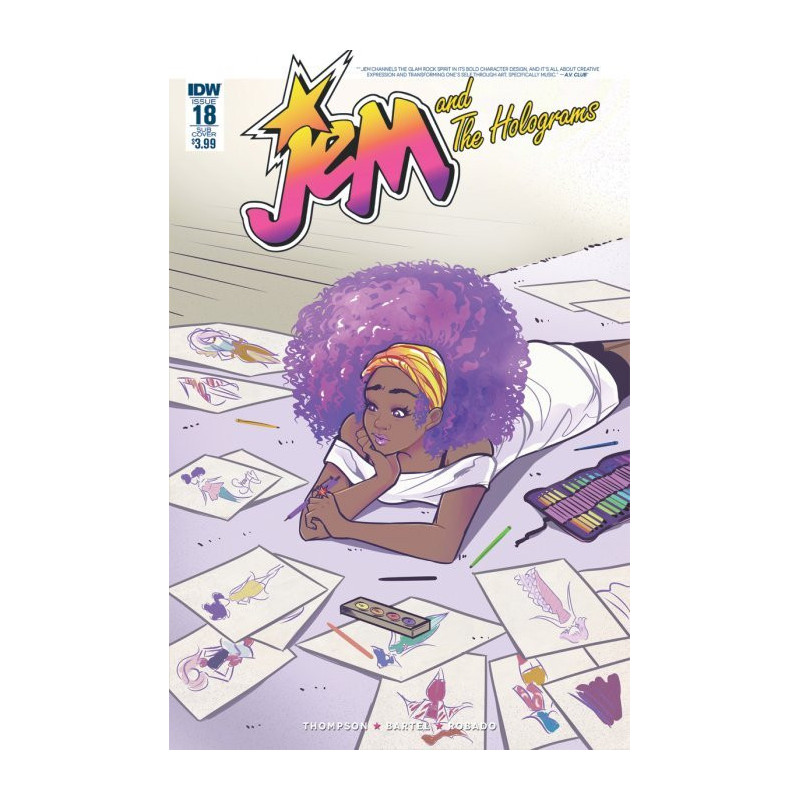 Jem and the Holograms Issue 18b Variant