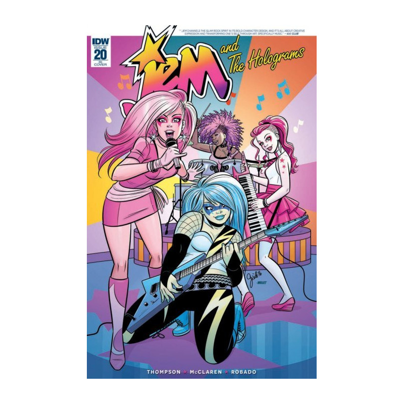 Jem and the Holograms Issue 20c Variant