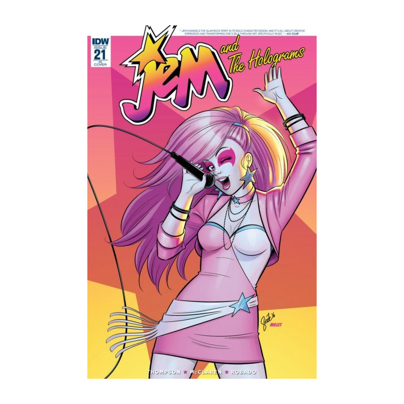 Jem and the Holograms Issue 21c Variant