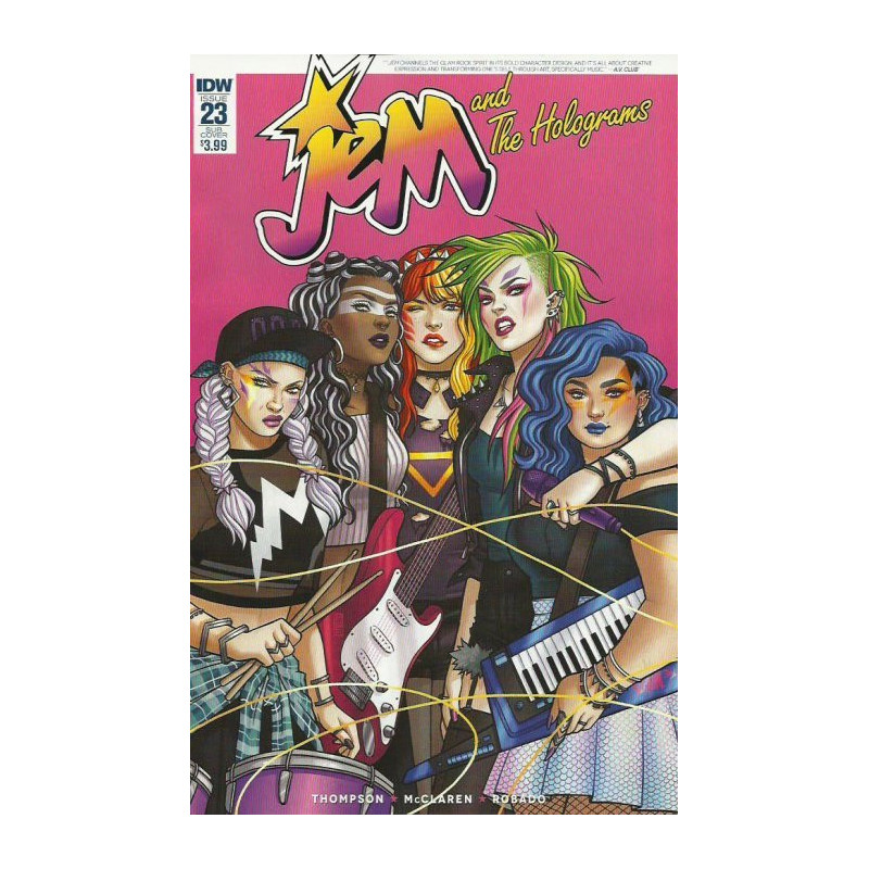 Jem and the Holograms Issue 23b Variant