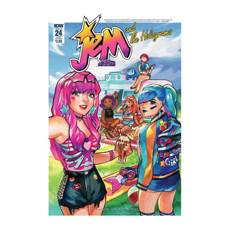 Jem and the Holograms Issue 24b Variant