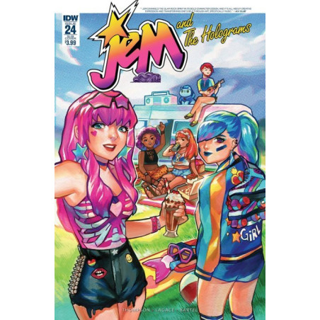 Jem and the Holograms Issue 24b Variant