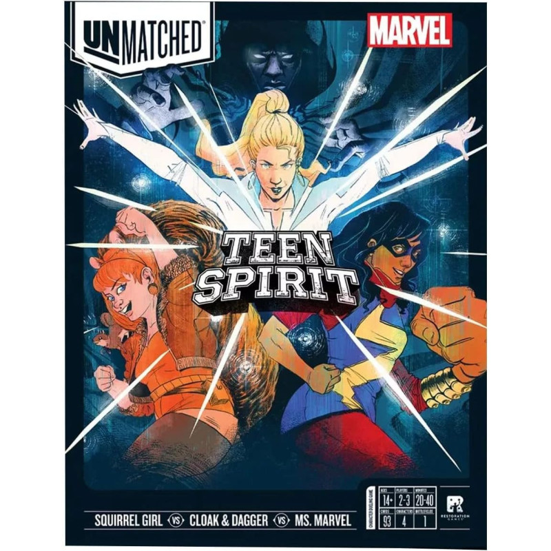 Unmatched - Marvel: Teen Spirit - Strategy Card Game