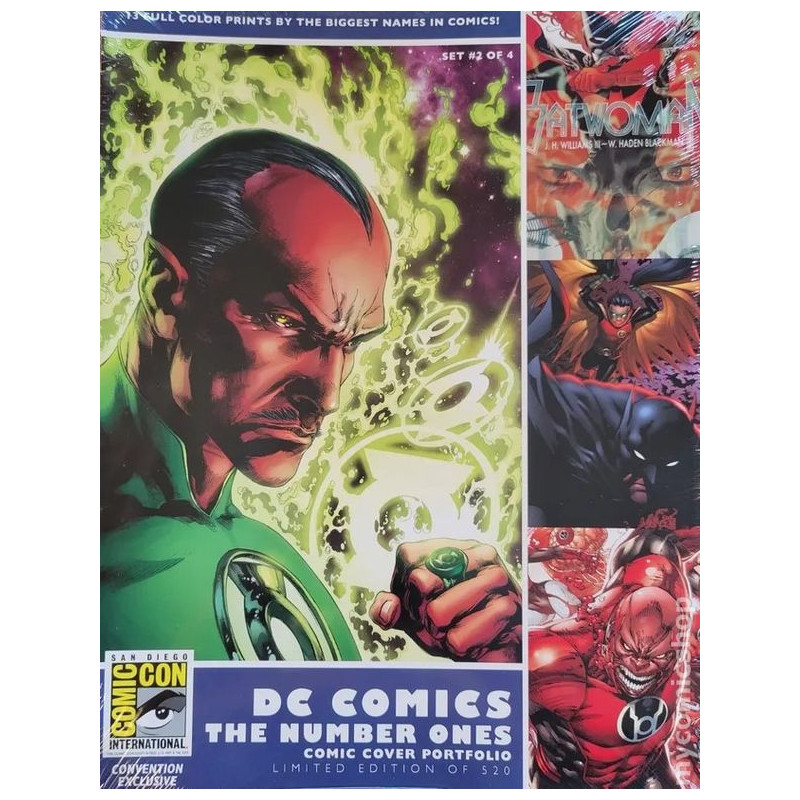 DC Comics The Number Ones Comic Cover Portfolio Set (2011) SET 2