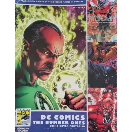 DC Comics The Number Ones Comic Cover Portfolio Set (2011) SET 2