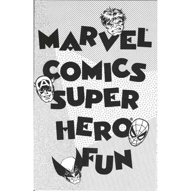Marvel Comics Super Hero Fun 1989