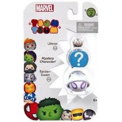 Marvel Tsum Tsum 3 Pack Series 2 Figures - Ultron, Mystery Character and Spider-Gwen
