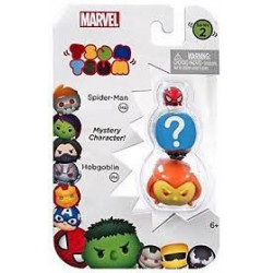 Marvel Tsum Tsum 3 Pack Series 2 Figures - Spider-Man, Mystery Character and Hobgoblin