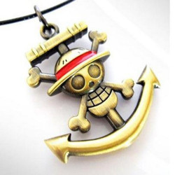 One Piece - Monkey D. Luffy - Anchor Necklace/Pendant