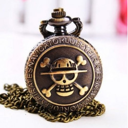 One Piece - Monkey D. Luffy - Antiqued Cosplay Pocket Watch