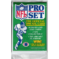 1990 NFL Pro Set Packs