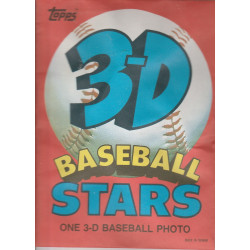 1986 Topps 3-D Baseball Stars