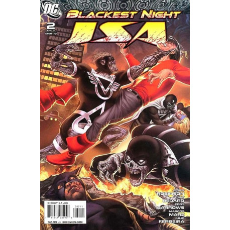Blackest Night: JSA Mini Issue 2