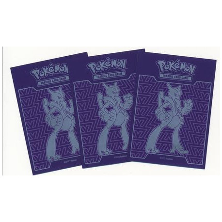 Pokemon TCG XY Breakthrough -Mega Mewtwo X  Card Sleeves - 65 count