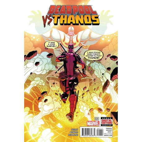 Deadpool vs Thanos Mini Issue 1