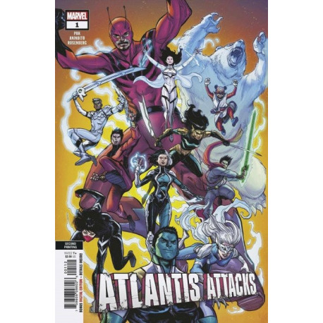 Atlantis Attacks Issue 1e Variant