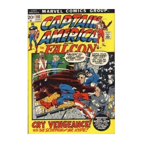 Captain America Vol. 1 Issue 152