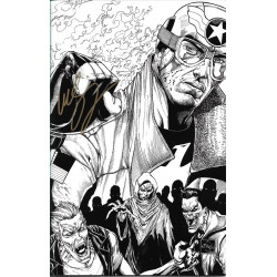 Lonestar: Soul of the Soldier Issue 1h BW Variant Signed