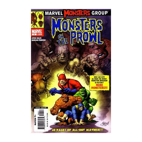 Marvel Monsters: Monsters on the Prowl One-Shot Issue 1
