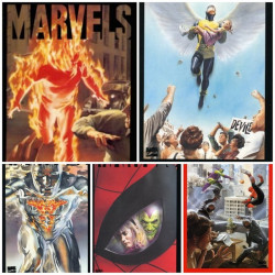 Marvels Issues 0-4 Set