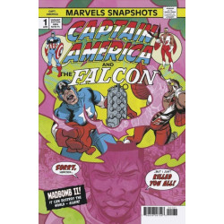 Marvels Snapshots: Captain America Issue 1c Variant
