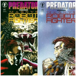 Predator versus Magnus Robot Fighter Set