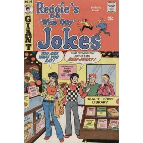 Reggie's Wise-Guy Jokes  Issue 25