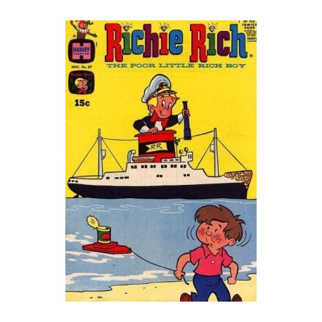 Richie Rich (The Poor Little Rich Boy)  Issue 87