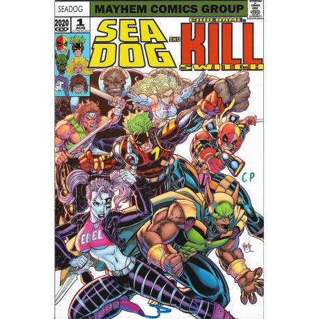 Sea Dog and Codename: Killswitch Issue 1 Signed w/ xtras