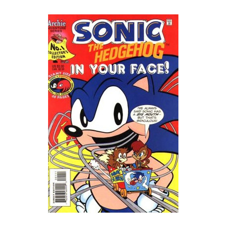 Sonic the Hedgehog: In Your Face! One-Shot Issue 1
