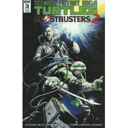 Teenage Mutant Ninja Turtles / Ghostbusters II Issue 3b Variant