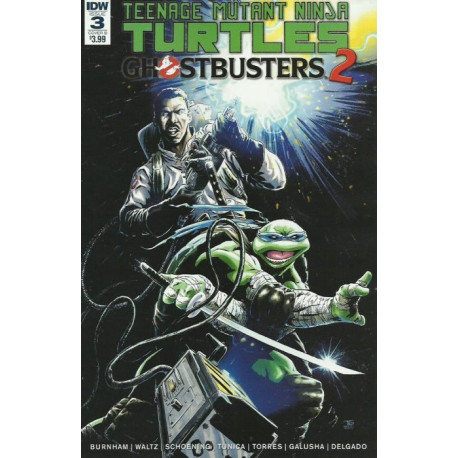 Teenage Mutant Ninja Turtles  Ghostbusters 2 Issue 3b Variant