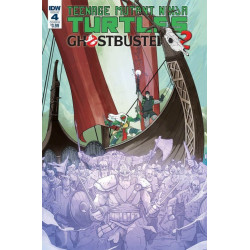 Teenage Mutant Ninja Turtles / Ghostbusters II Issue 4b Variant