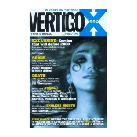 Vertigo X Preview  Issue 1