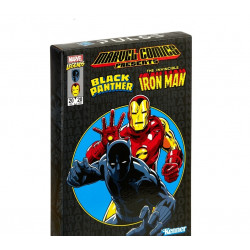 Marvel Legends Retro 375 Marvel Comics Present Black Panther & Iron Man 2 pack