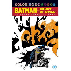 Coloring DC - Batman In The Court of Owls