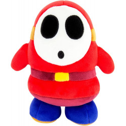 Club Mocchi- Mocchi- Super Mario - Shy Guy Junior Plush Stuffed Toy, 6 inch