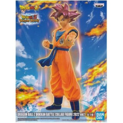 Dragon Ball Z Dokkan Battle Collab Figure 2022 vol. 1 Super Saiyan God Goku Figure