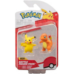Pokemon Battle Figure 2 Pack - Pikachu and Charmander