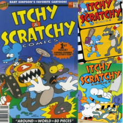 Itchy and Scratchy Issues 1 - 3 Set