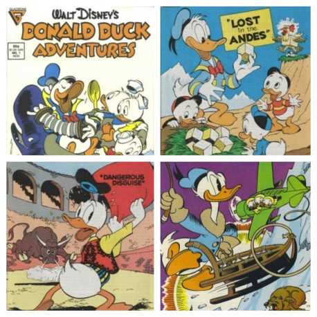 Walt Disney's Donald Duck Adventures Vol. 1 Issues 1-4 Set