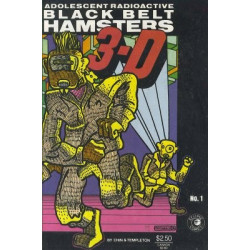 Adolescent Radioactive Black Belt Hamsters in 3-D Mini Issue 1