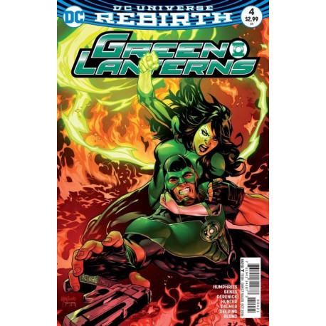 Green Lanterns  Issue 4b Variant
