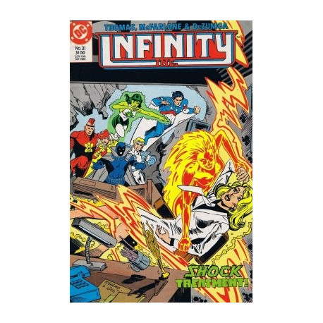 Infinity Inc.  Vol. 1 Issue 31