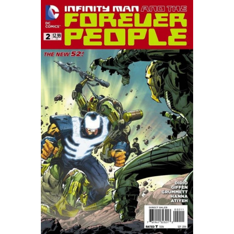 Infinity Man and the Forever People  Issue 2