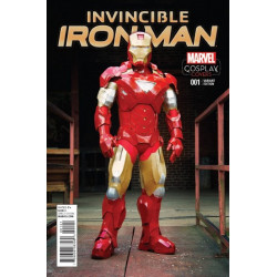 Invincible Iron Man Vol. 3 Issue 01d Cosplay Variant