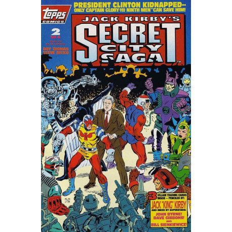 Jack Kirby's: Secret City Saga Mini Issue 2